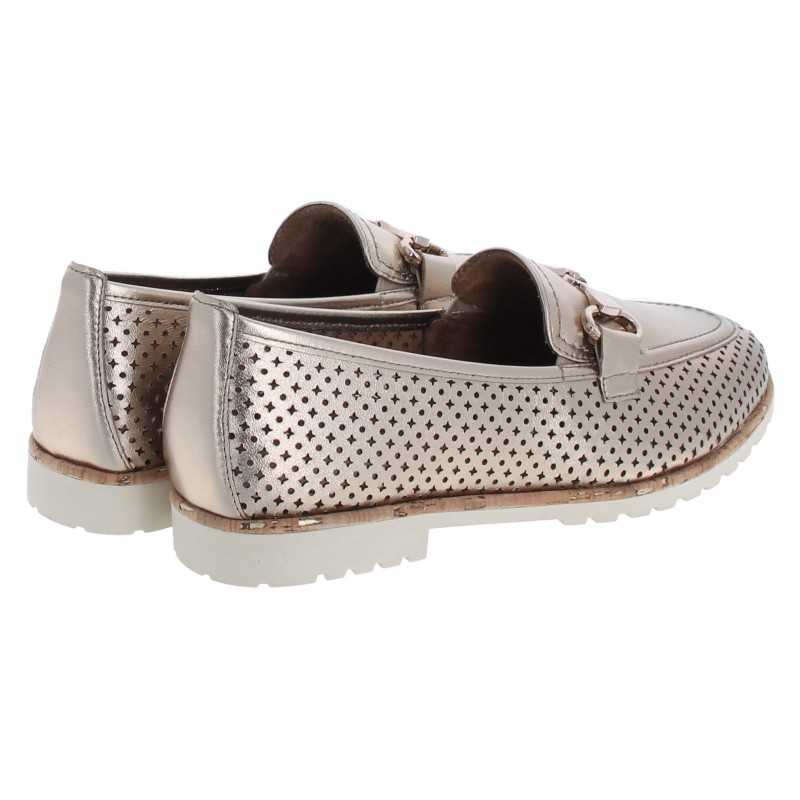 Tamaris Crissy 25 Black Patent Womens Loafers 24312-41-087